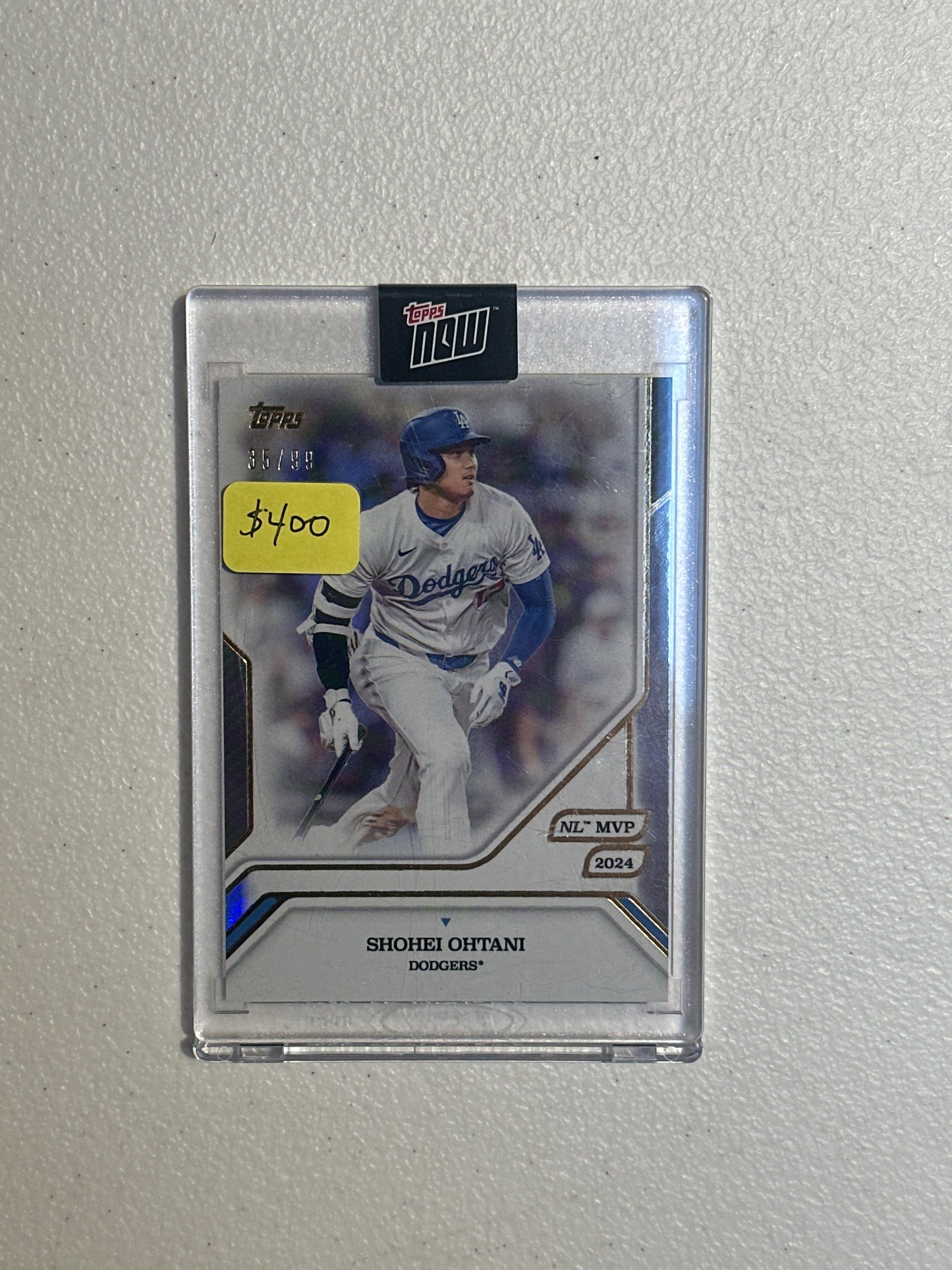 Singles: Baseball Cards- 2025 Topps Now Shohei Ohtani NL MVP 2024 35/99