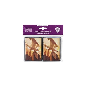 Card Sleeves: Standard- Matte Art- Year of the Dragon- Divine Protection (100 ct)