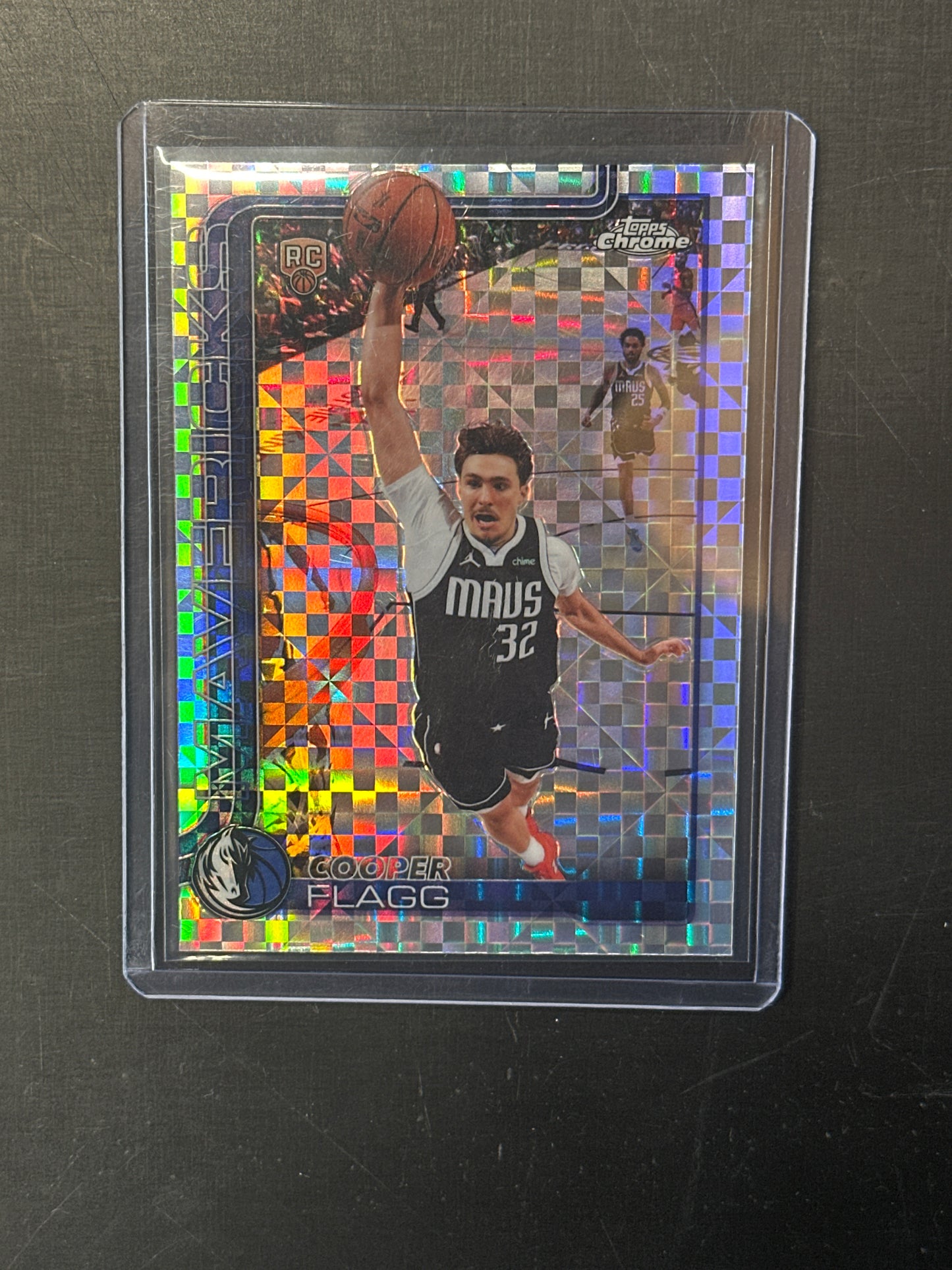 Singles: Basketball Cards- 2026 Topps Chrome Cooper Flagg X-Fractor