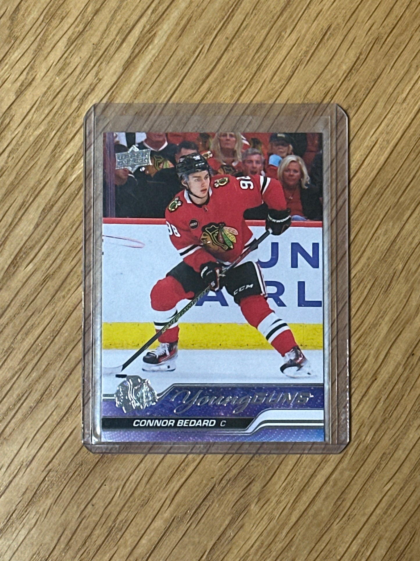 Singles: Hockey Cards- 2023 Upper Deck Series 2 Connor Bedard Young Guns