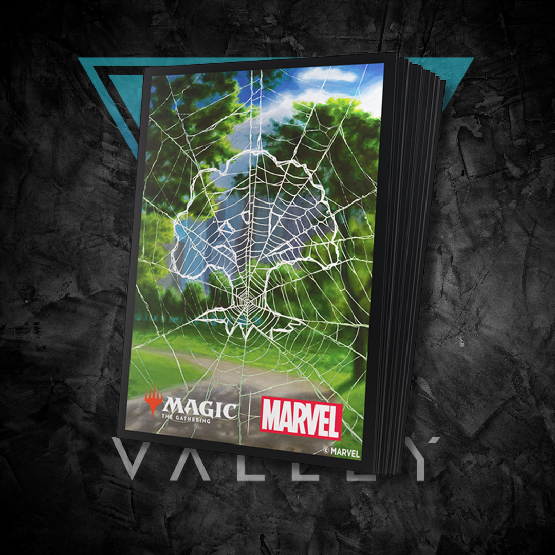 Card Sleeves: MTG Premium Art- Marvel's Spider-Man- Spider-Man Forest