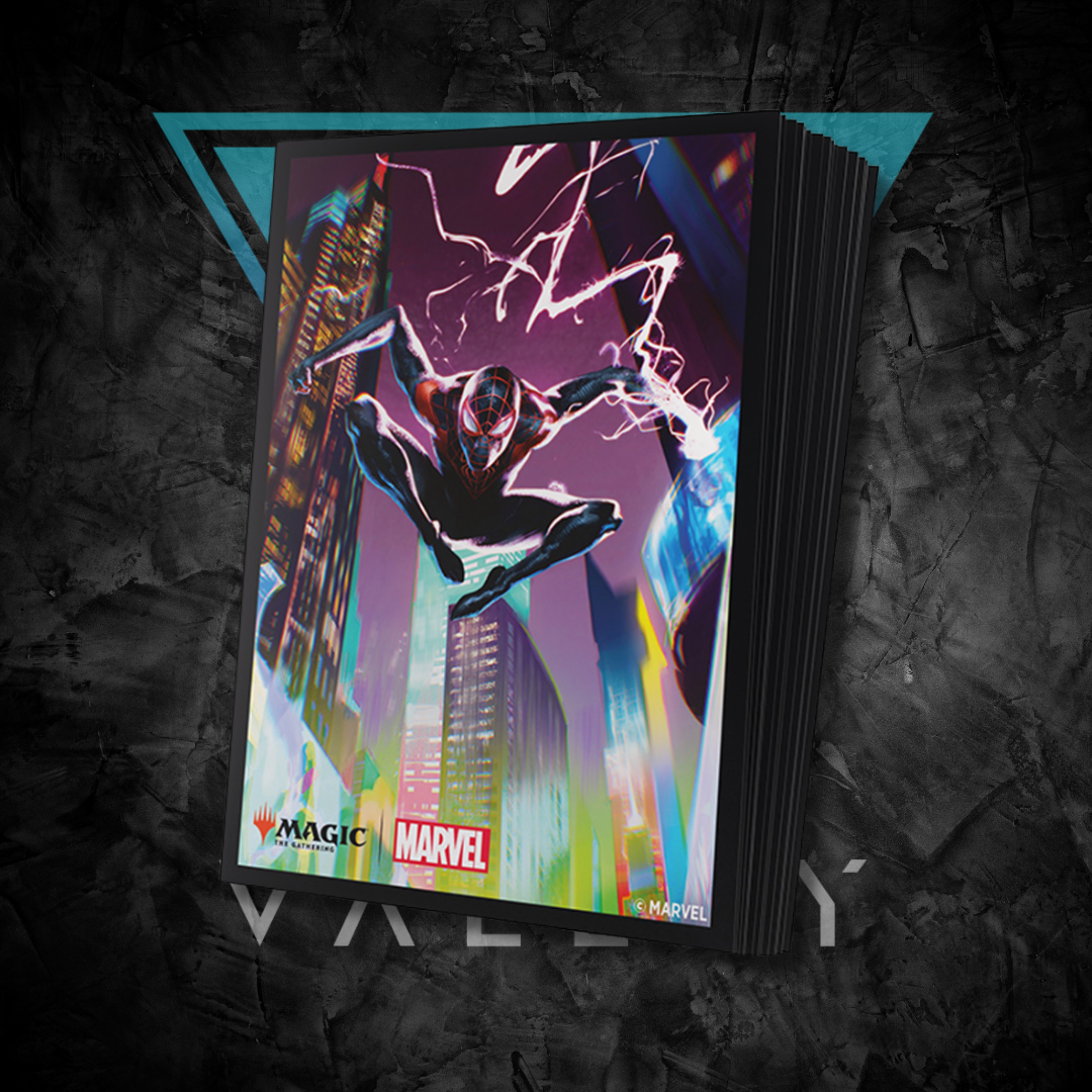 Card Sleeves: MTG Premium Art- Marvel's Spider-Man- Spider-Man Miles Morales