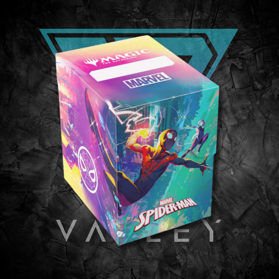 Deckbox: MTG Soft Crate 80+- Marvel's Spider-Man- Spider-Man/Spider-Gwen