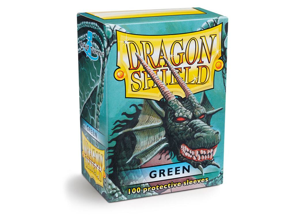 Dragon Shield Sleeves: Standard- Classic Green (100 ct.)