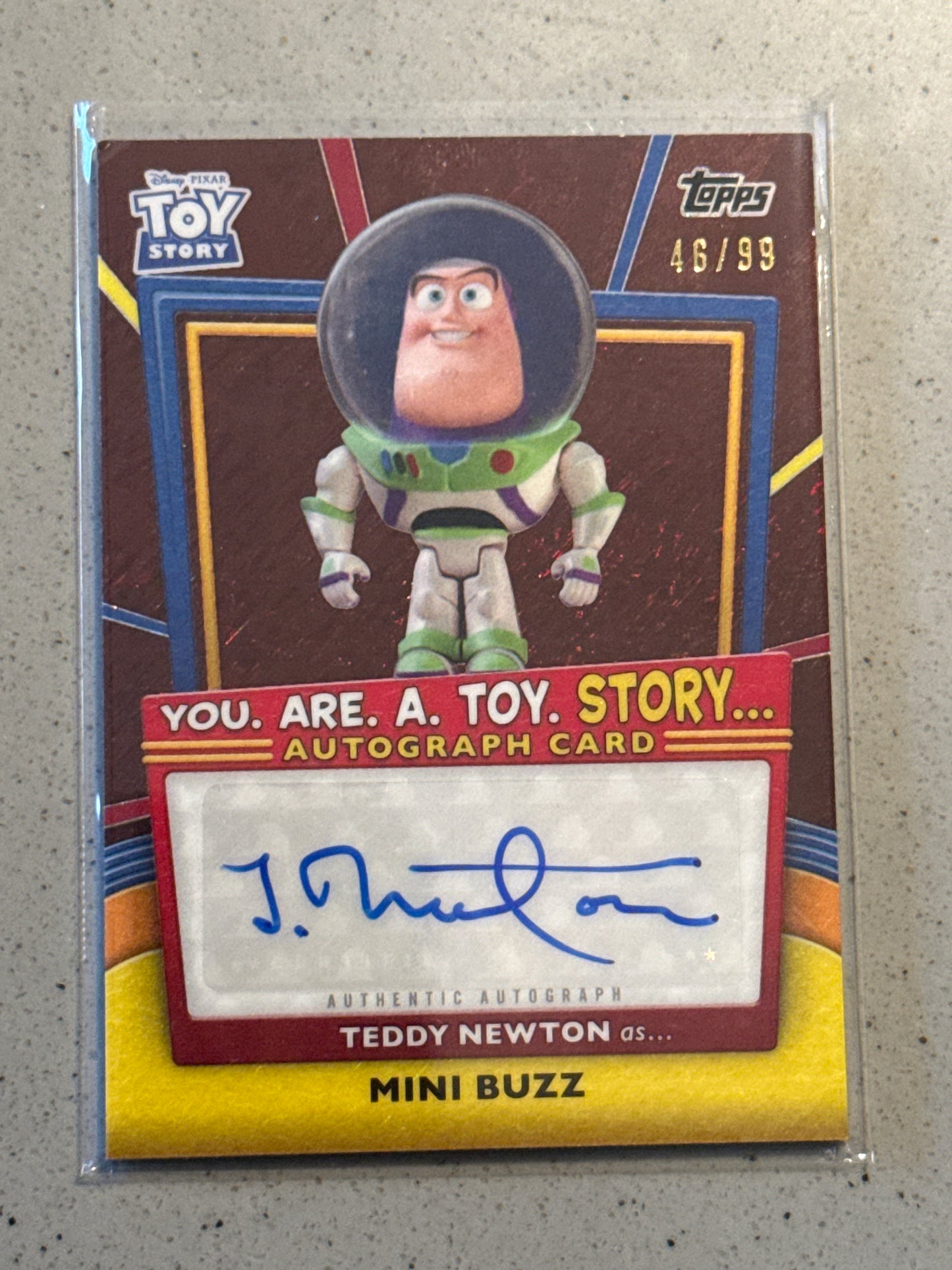 Singles: 2025 Disney Topps - Mini Buzz Autograph