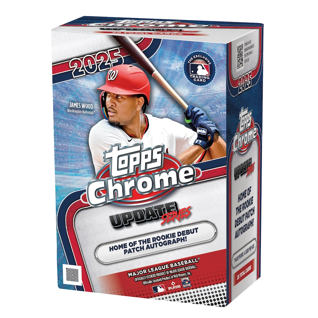 Baseball Cards: 1 2025 Topps Chrome Update Blaster Box