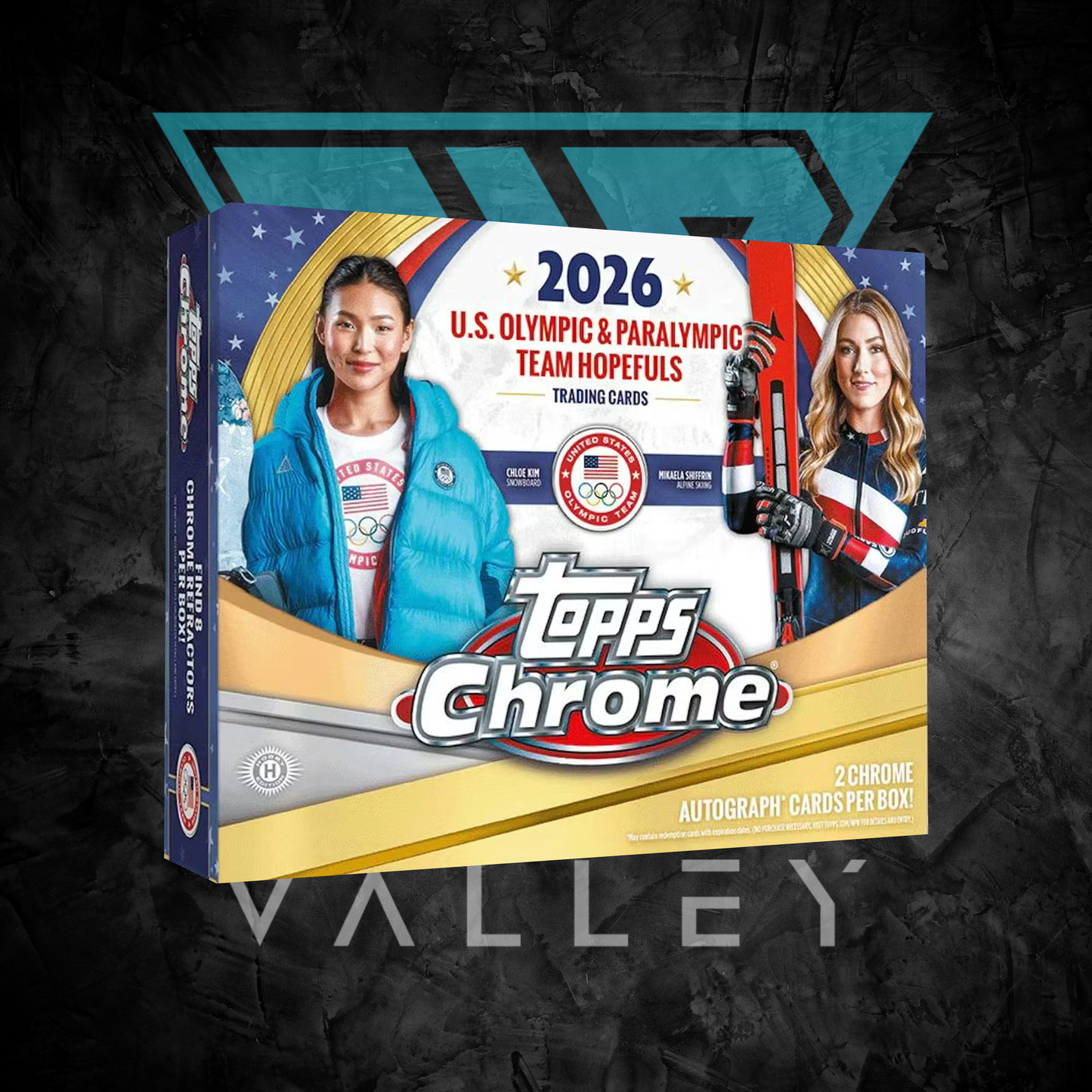 Misc Cards: 2026 Topps Chrome U.S. Olympics Hobby Box