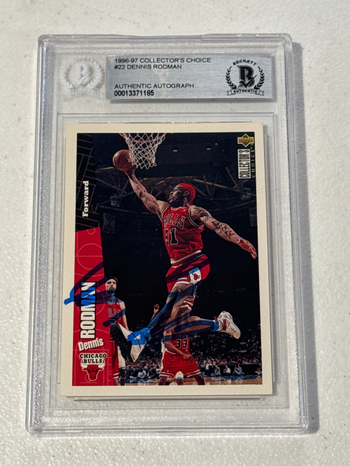 PSA: Basketball Cards - 1996/97 Collector’s Choice Dennis Rodman Authentic Autograph (Beckett)
