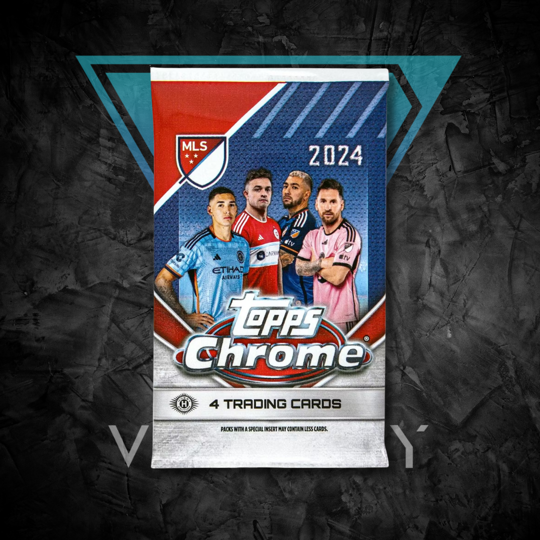 Soccer Cards: 2024 Topps Chrome - MLS Hobby 1-Pack