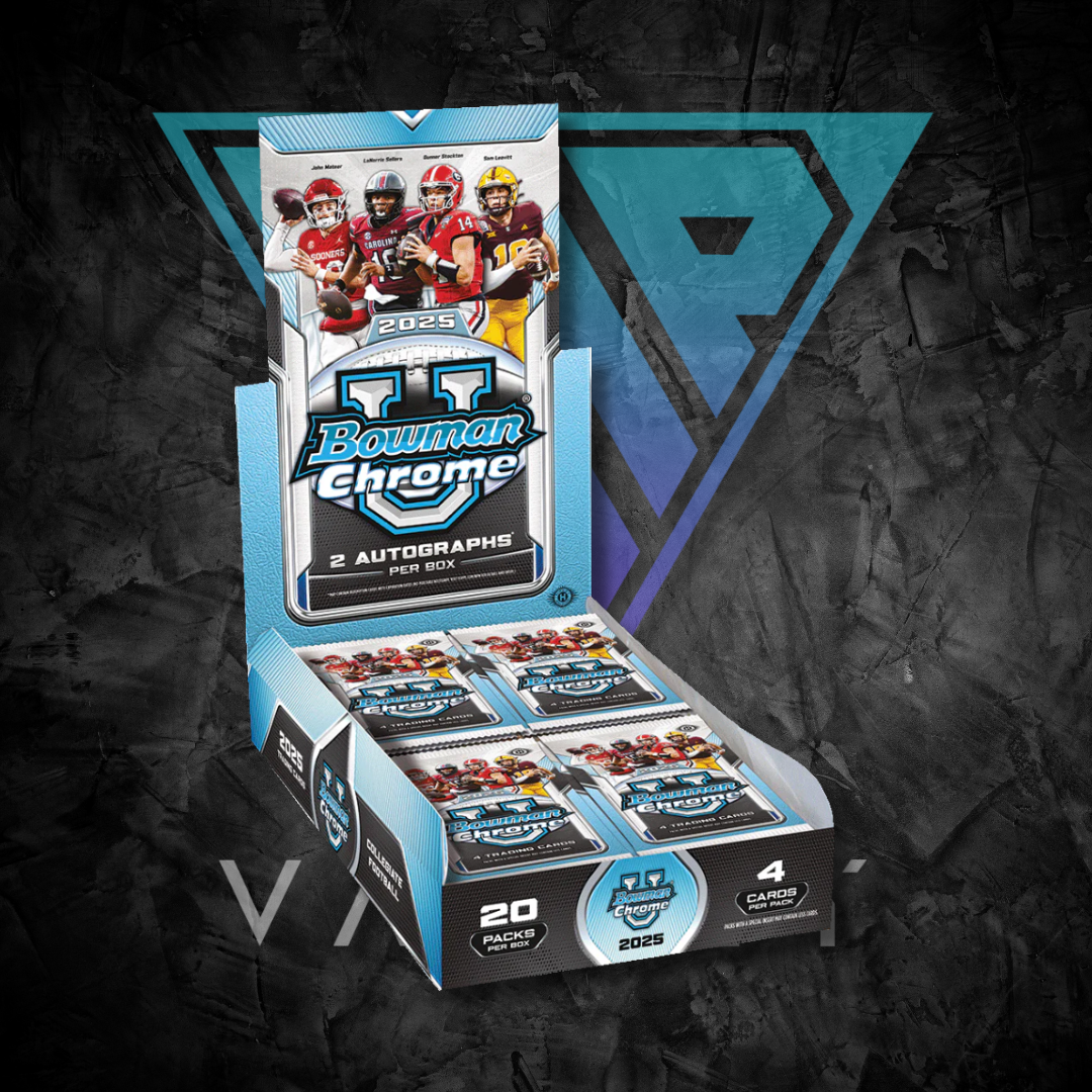 Football Cards:2025 Bowman Chrome University Football Hobby Box