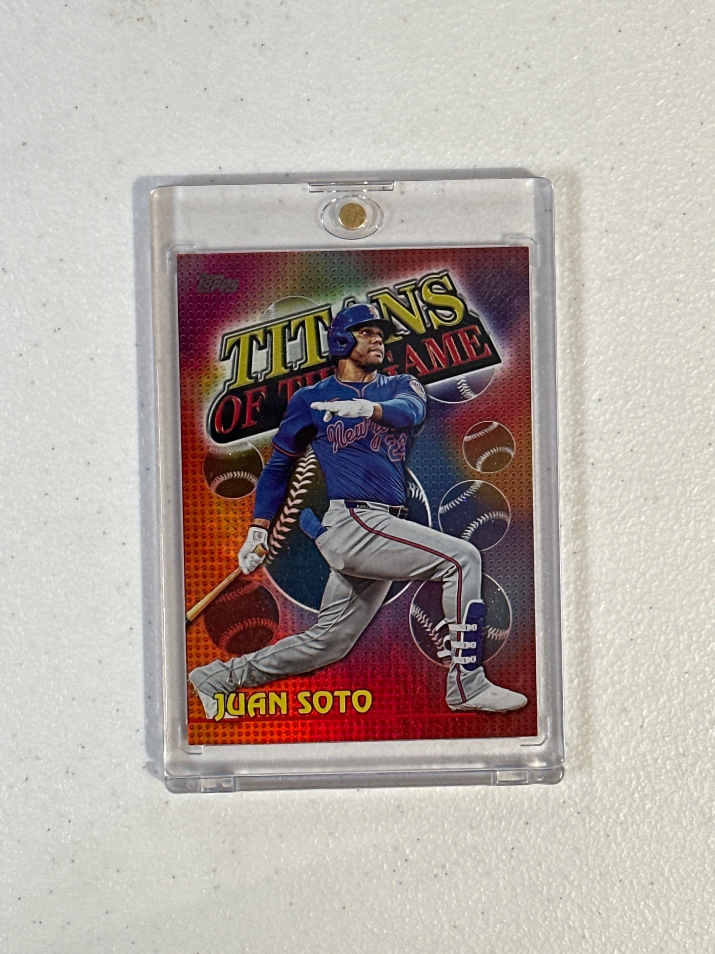 Singles: Baseball Singles- 2026 Topps Juan Soto Titans of The Game /5