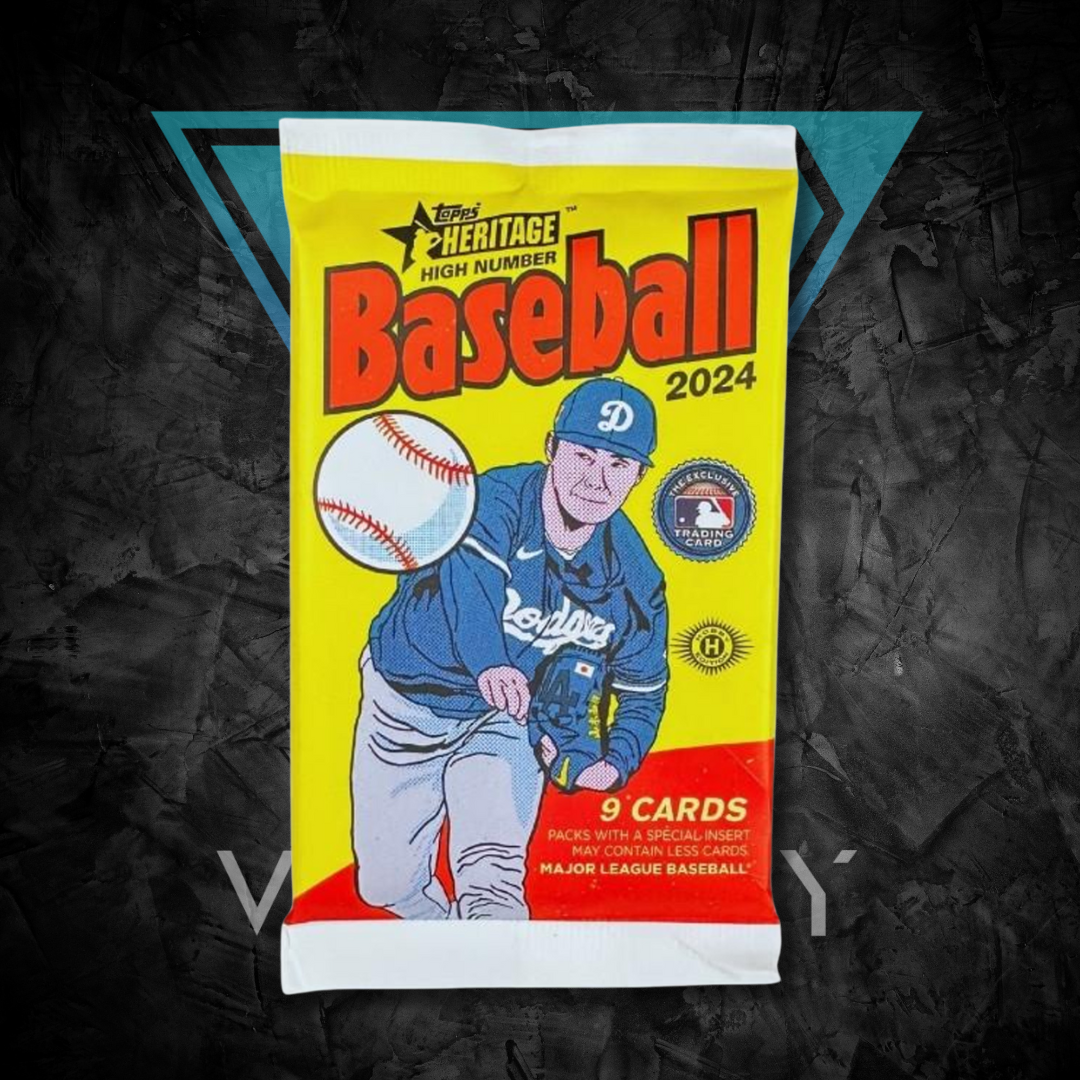 Baseball Cards: 2024 Topps Heritage - MLB High Number Hobby 1-Pack