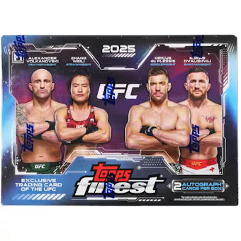UFC Cards: 2025 - Topps Finest Hobby Box
