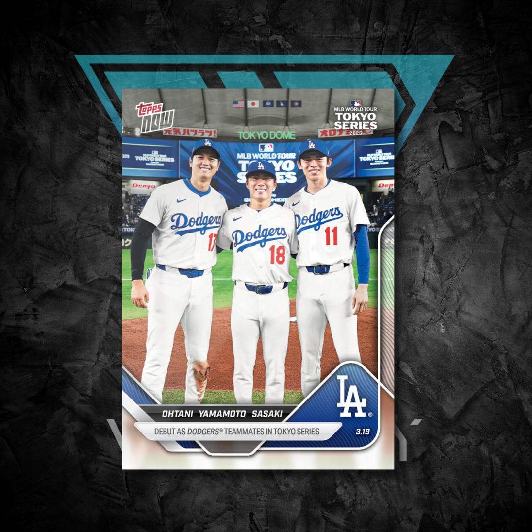 Baseball Cards: 2025 Topps Now MLB Tokyo Series Singles Bundle #7 (Dodgers)