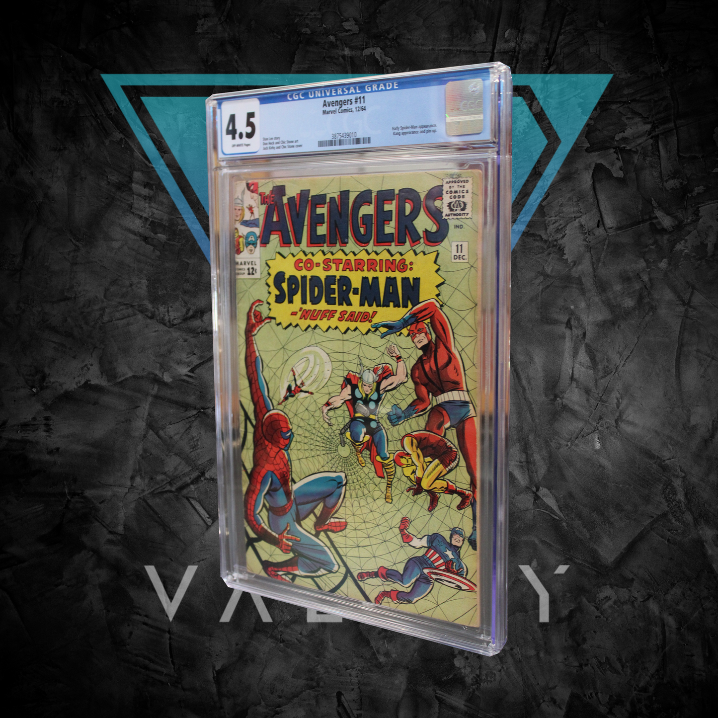 Comic Books: Avengers #11 – Marvel Comics (December 1964) – CGC 4.5