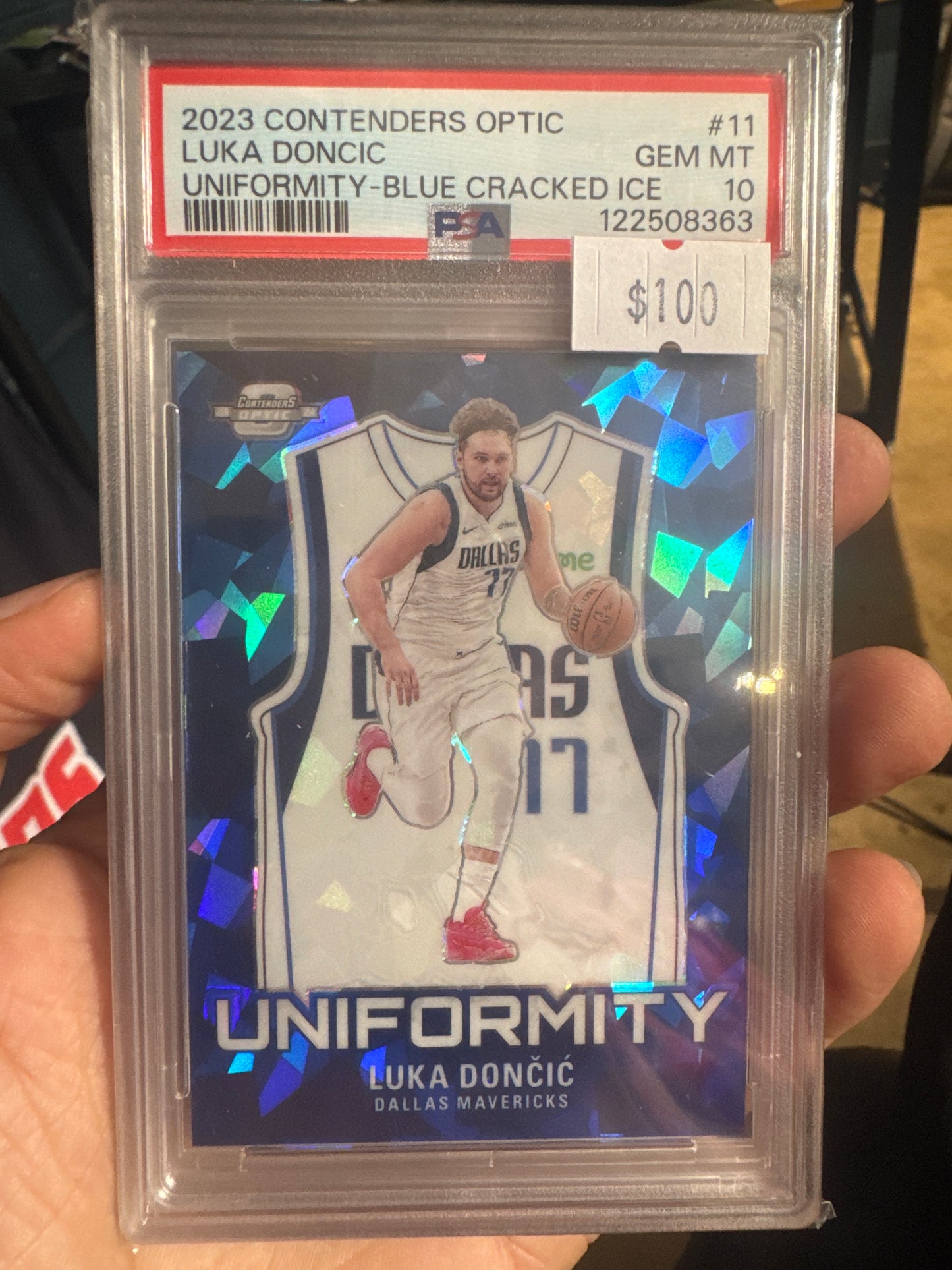 PSA:2023 Contenders Optic Luka Doncic -PSA 10