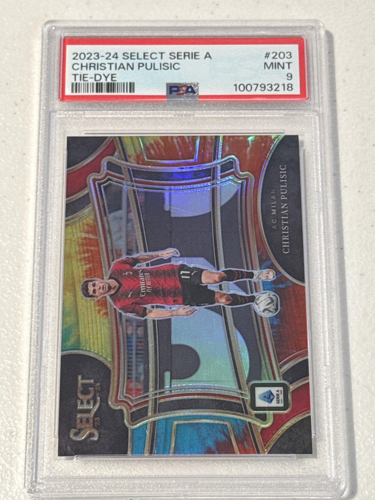 PSA: Soccer Cards - 2023/24 Select Series A Christian Pulisic Tie-Dye