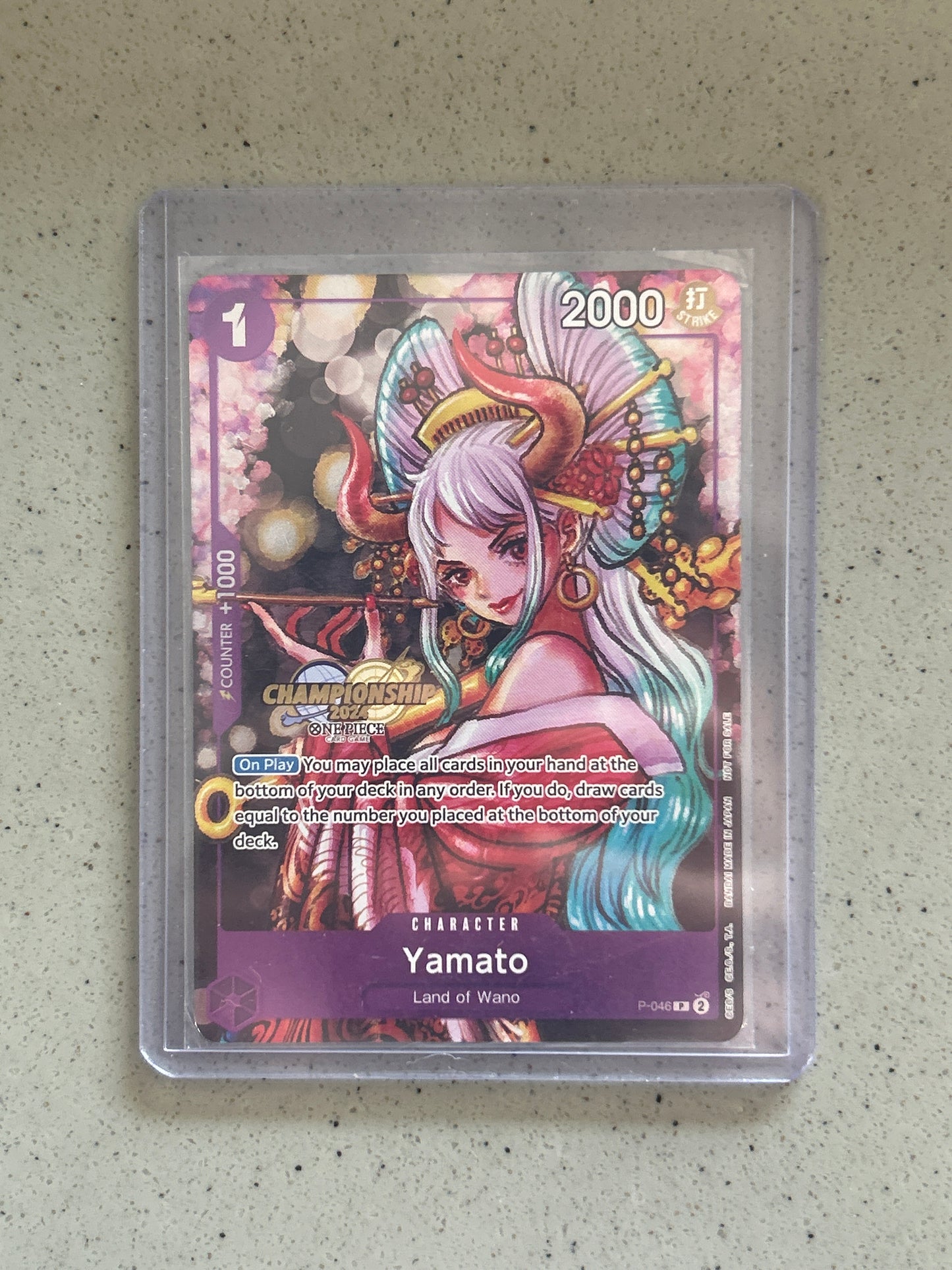 Singles: One Piece Singles - 2024 Championship Yamato Promo