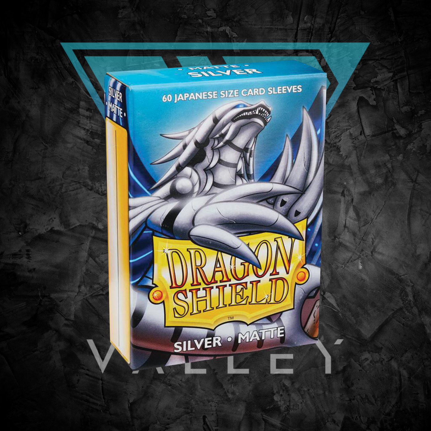 Dragon Shield Sleeves: Japanese- Matte Silver (60 ct.)