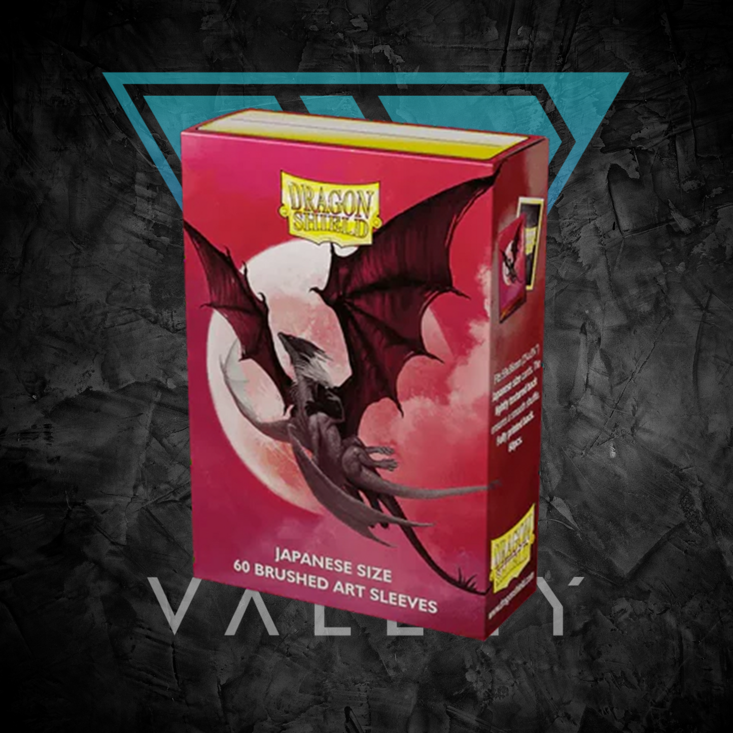 Dragon Shield Sleeves: Japanese- Brushed "Valentine 2024" Art, Limited Edition (60 ct.)