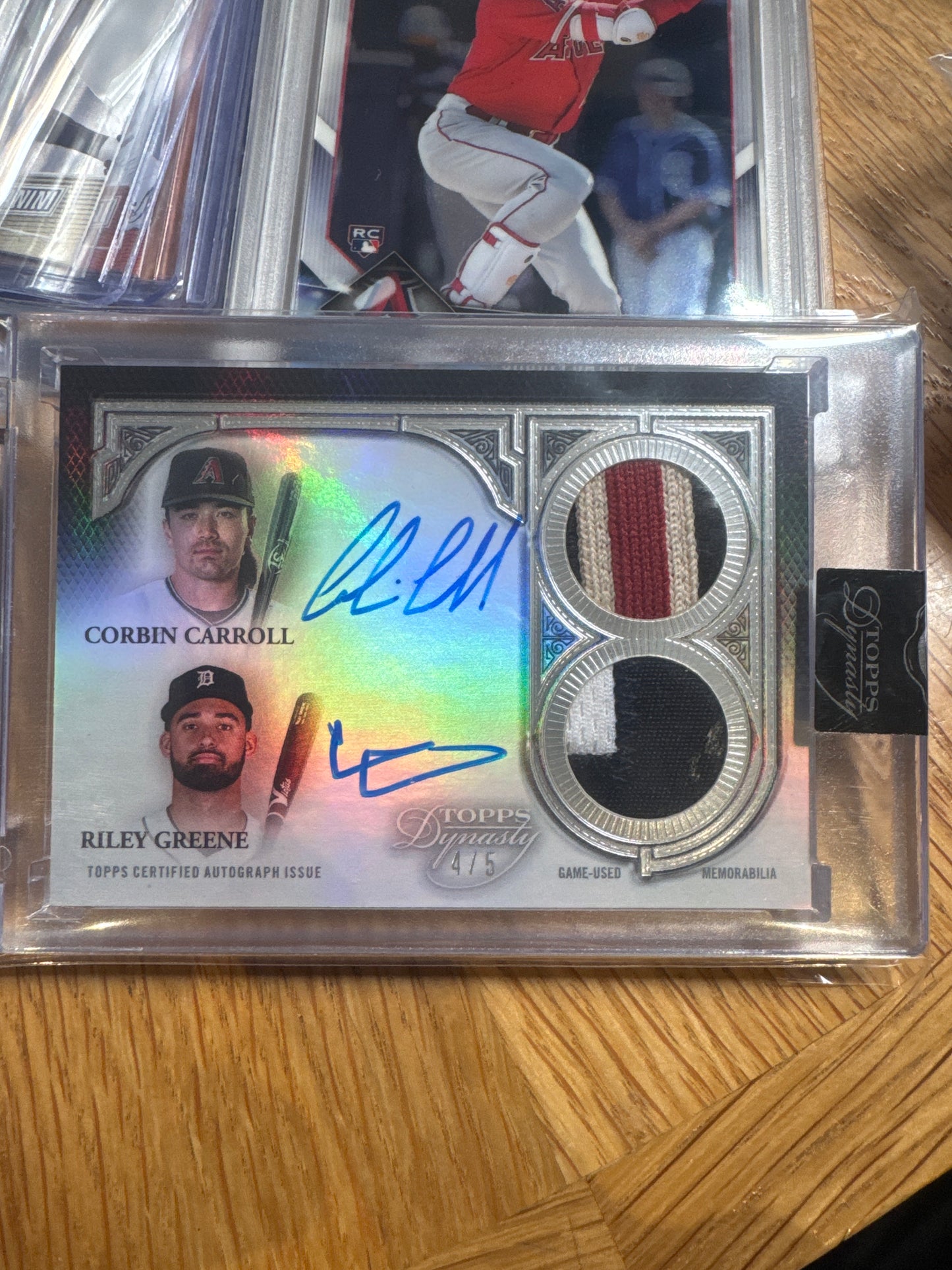 Singles: 2023 Topps Dynasty Corbin Carroll / Riley Greene Dual Auto