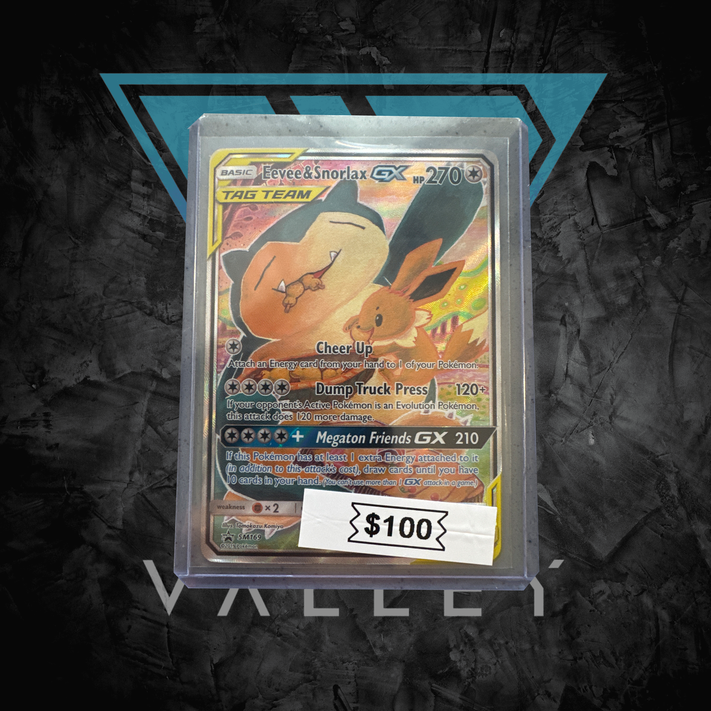 Singles: Pokémon TCG - Eevee & Snorlax Gx Promo