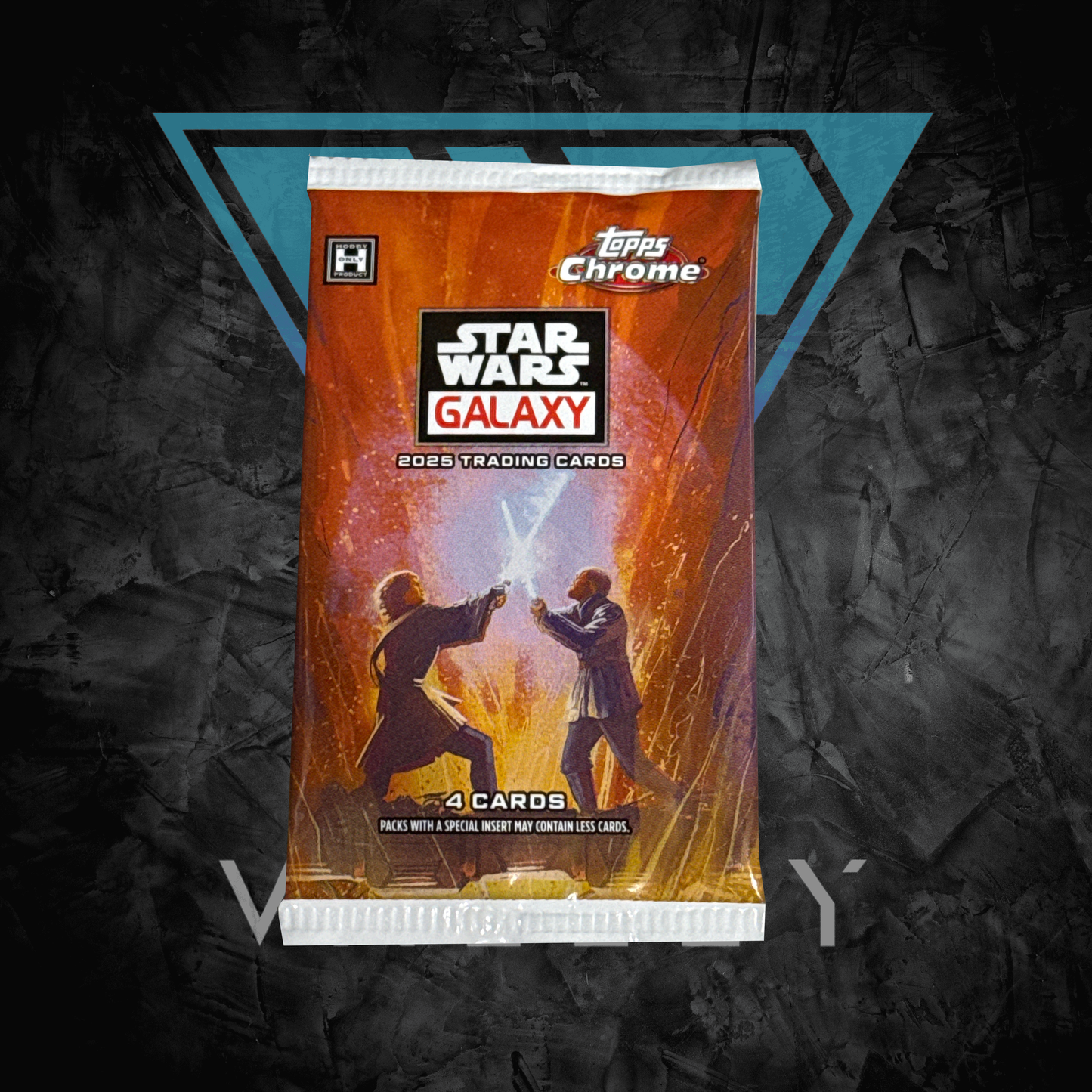 Star Wars Cards: 2025 Topps Chrome - "Star Wars Galaxy" - 1-Hobby Pack