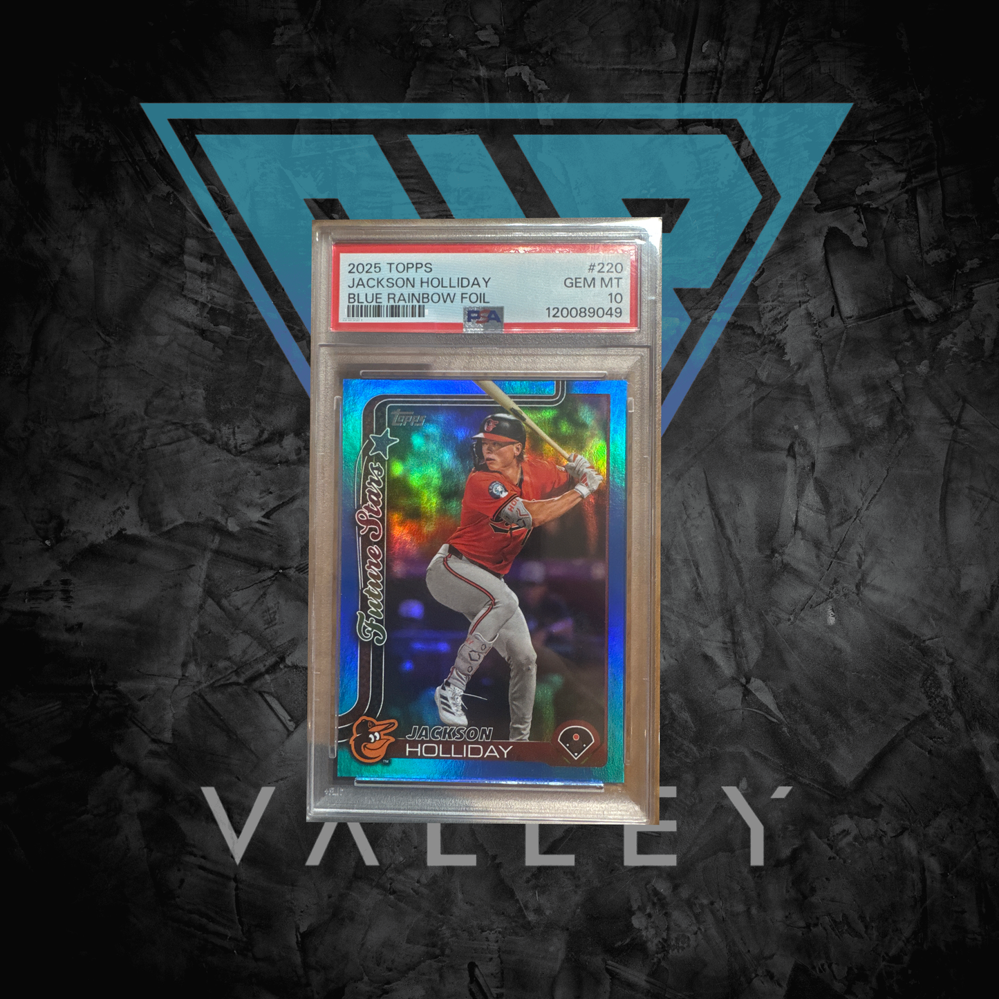 PSA: Baseball Cards - Mint 10 - 2025 Topps Blue Rainbow Jackson Holliday Foil 76/150