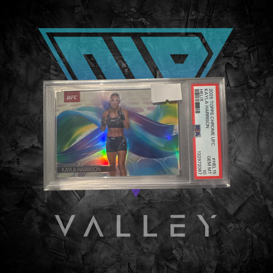 PSA: UFC- GEM MINT 10 - Kayla Harrison Helix UFC Topps Chrome