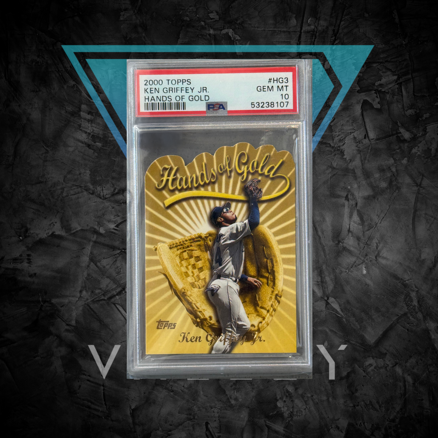 PSA: Baseball Cards - GEM MINT 10 - 2000 Topps Ken Griffey Jr Hands Of Gold