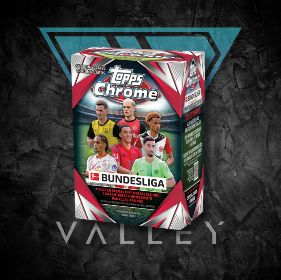 Soccer Cards: 2024-25 Topps Chrome - Bundesliga Soccer Blaster Box