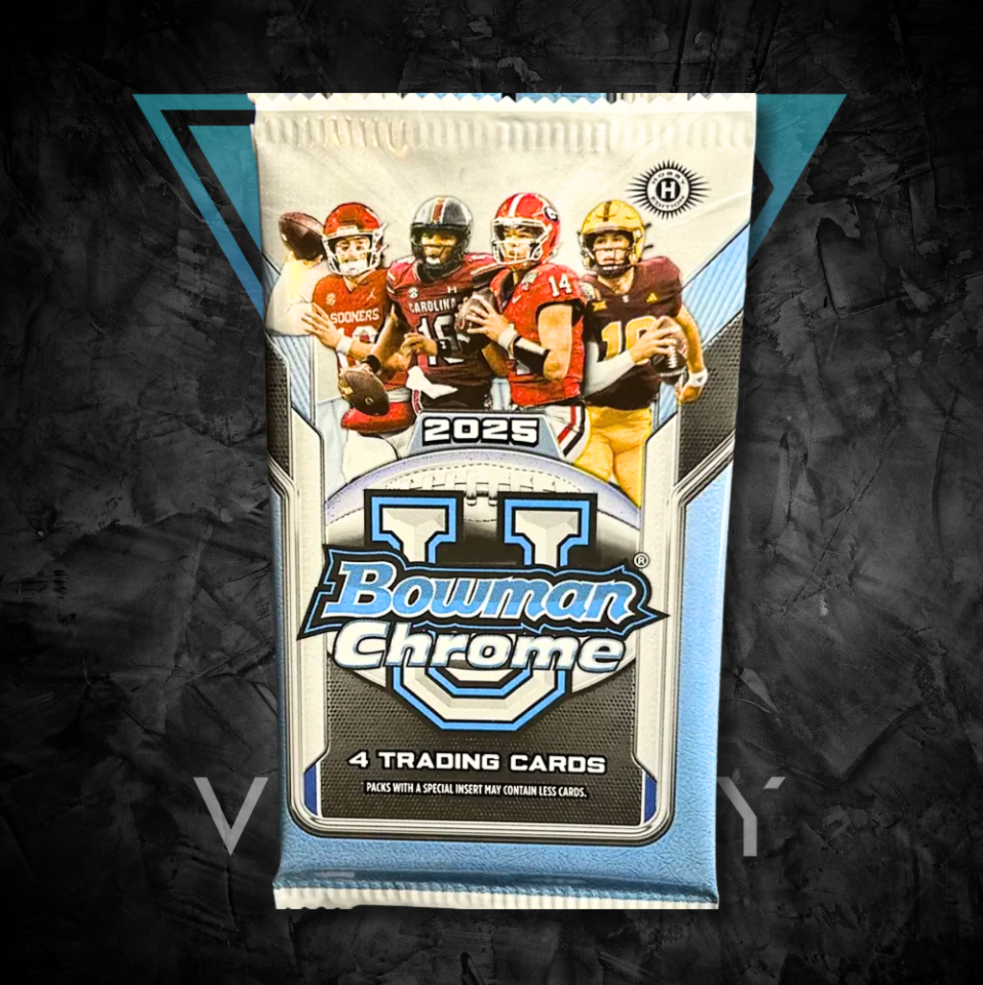 Football Cards: 2025 Bowman Chrome University Football Hobby Pack