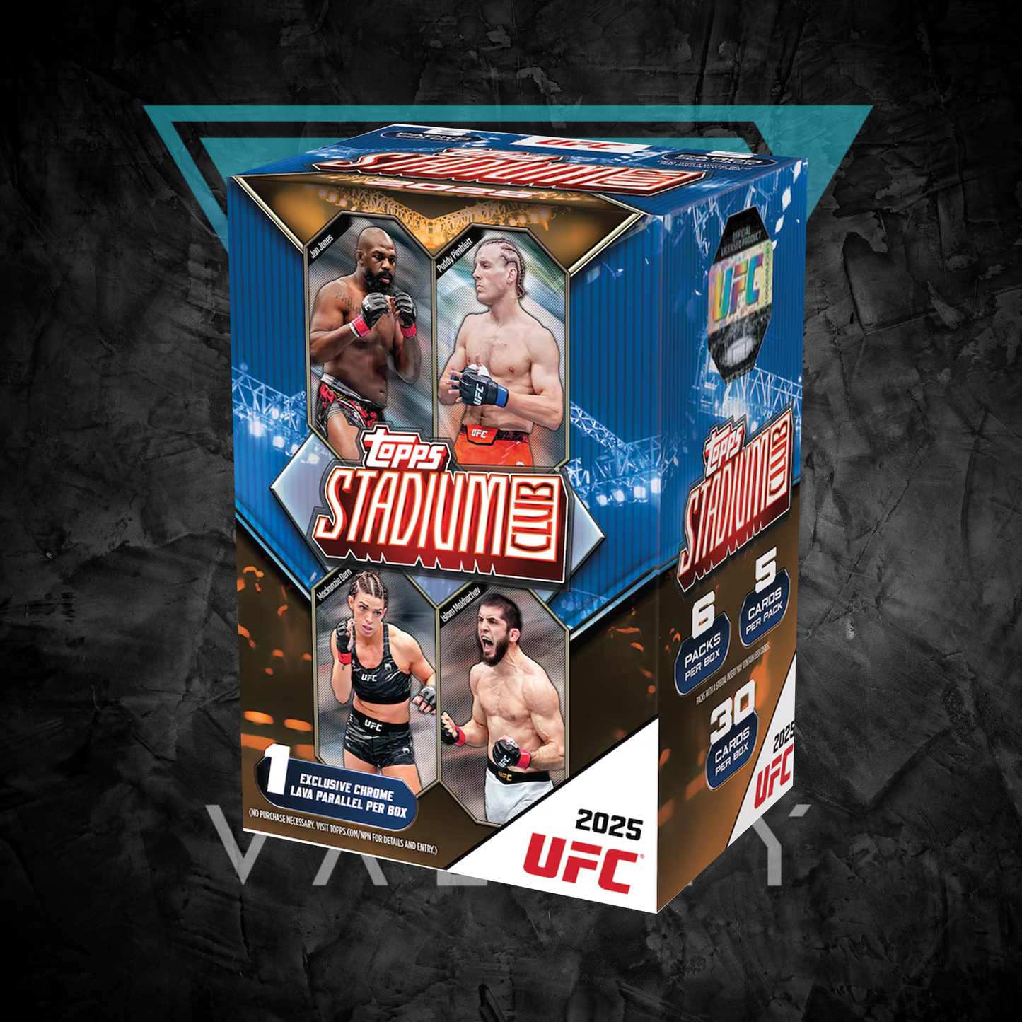 UFC Cards: 2025 TOPPS UFC STADIUM CLUB -Blaster Box