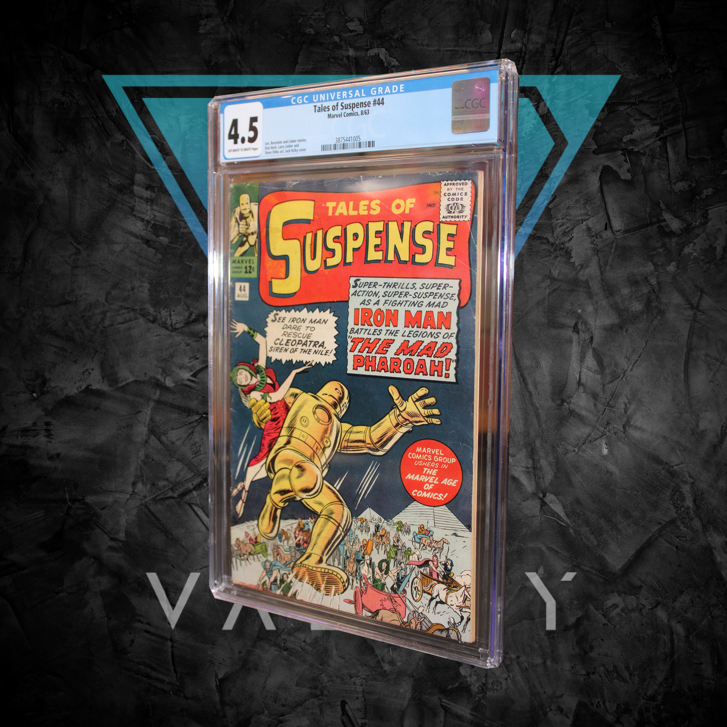 Comic Books: Tales of Suspense #44 – Marvel Comics (1963) – CGC 4.5