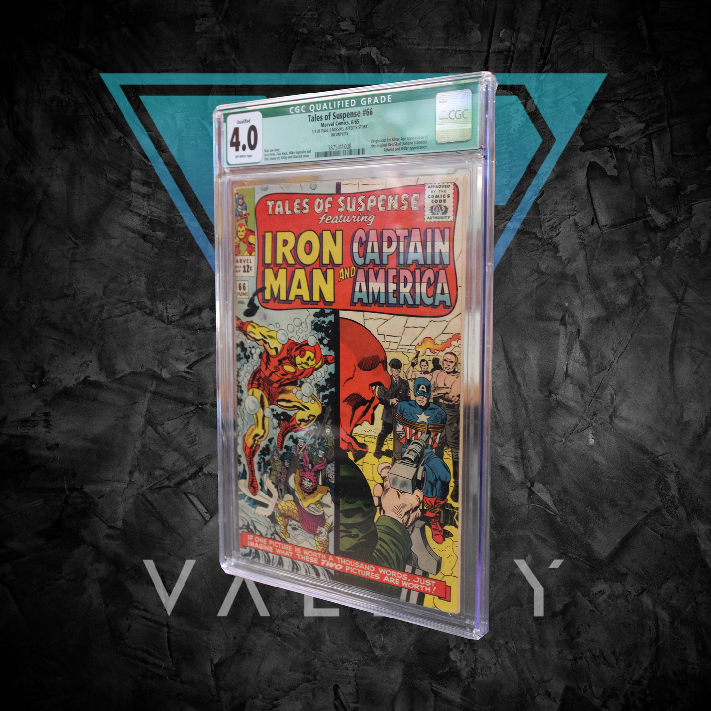 Comic Books: Tales of Suspense #66 – Marvel Comics (June 1965) – CGC 4.0