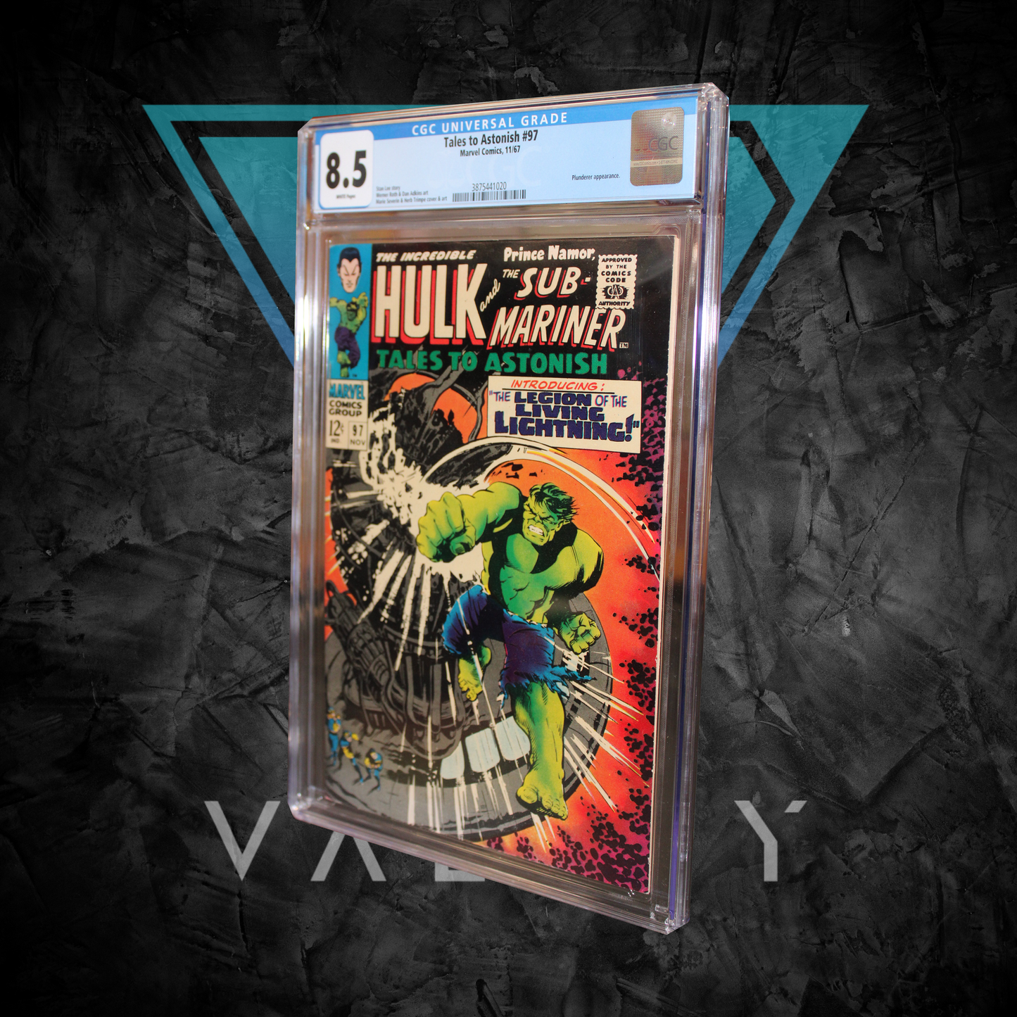 Comic Books: Tales to Astonish #97 – Marvel Comics (1967) – CGC 8.5