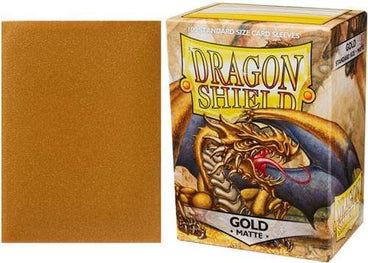 Card Sleeves: Standard- Matte- Desert Gold (100 ct)