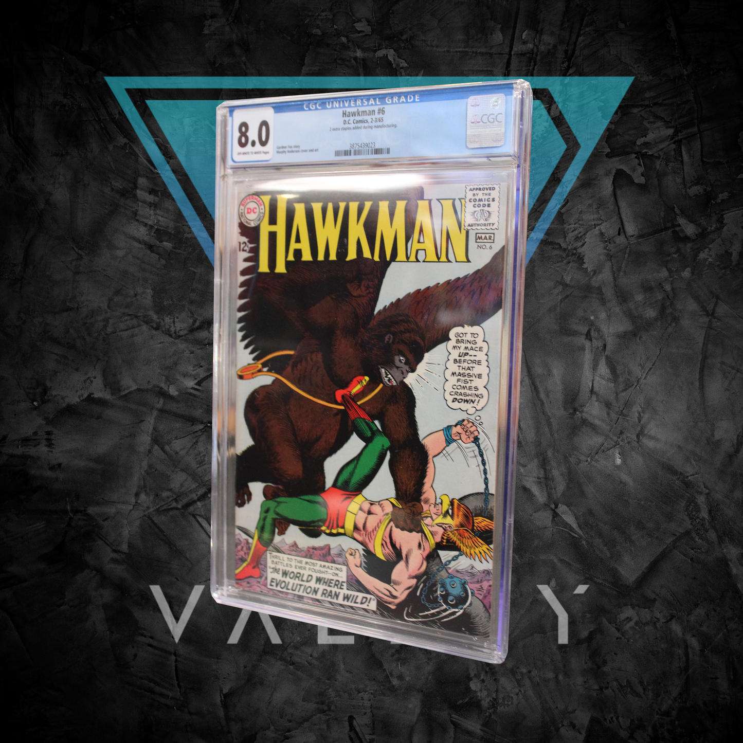 Comic Books: Hawkman #6 – DC Comics (February–March 1965) – 8.0 Grade