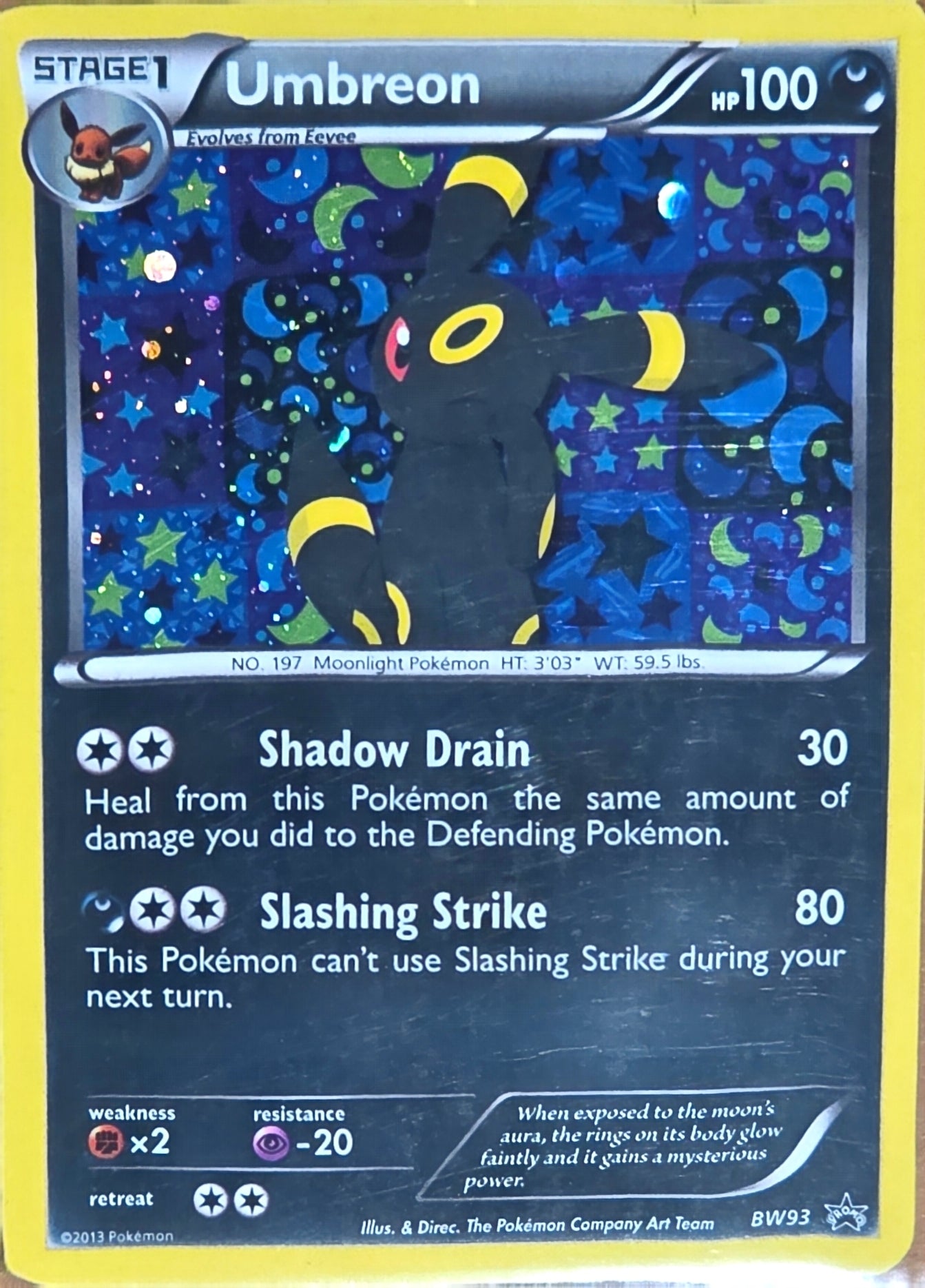 Singles: Pokemon Cards - Umbreon Promo BW93