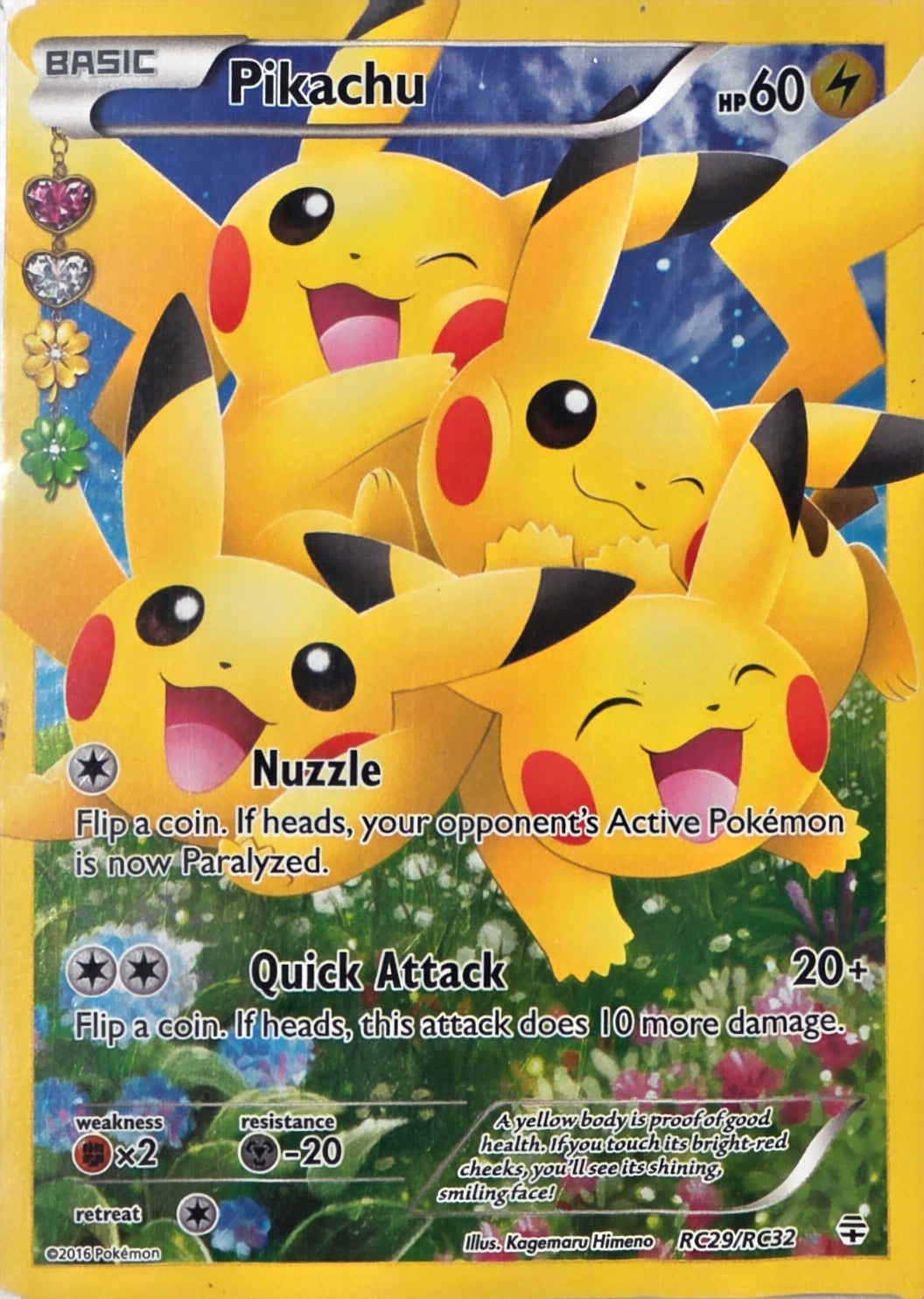 Singles: Pokemon Cards - Pikachu RC29/RC32