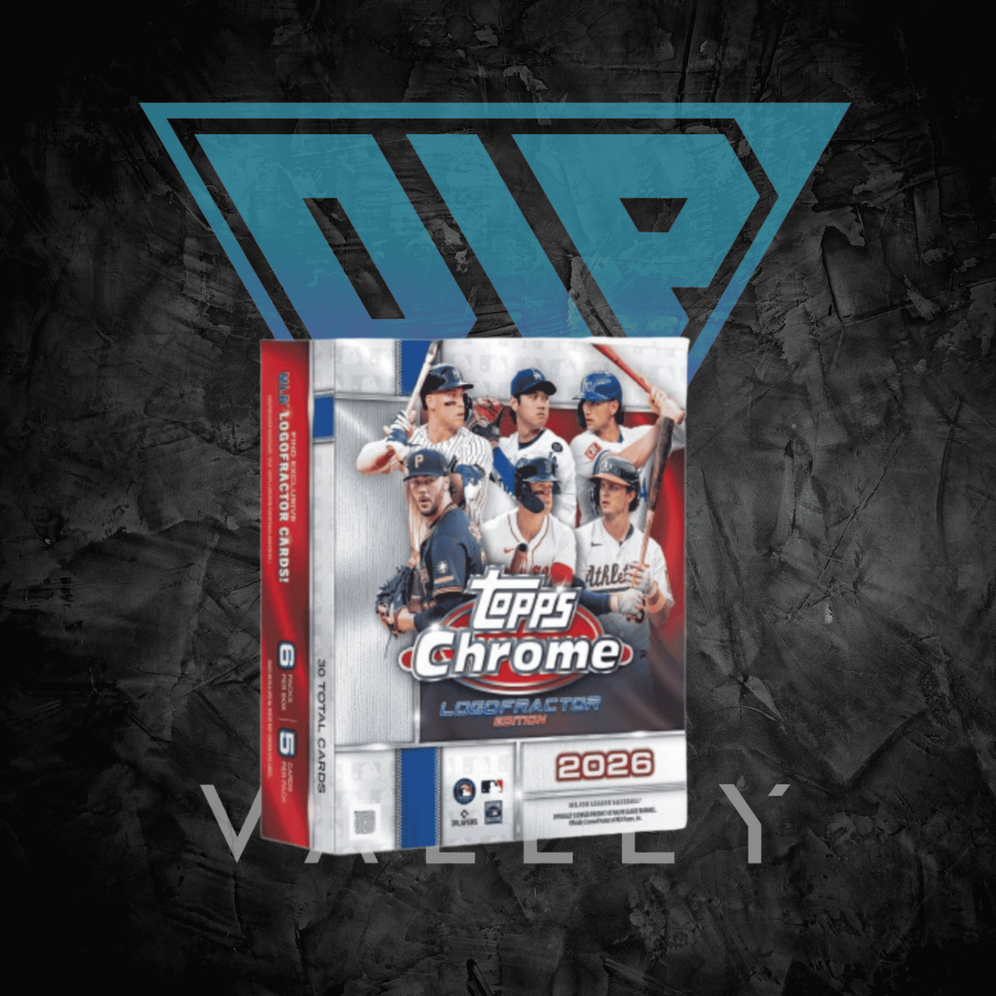 2026 Topps Chrome Baseball Logofractor Edition, Hobby Box