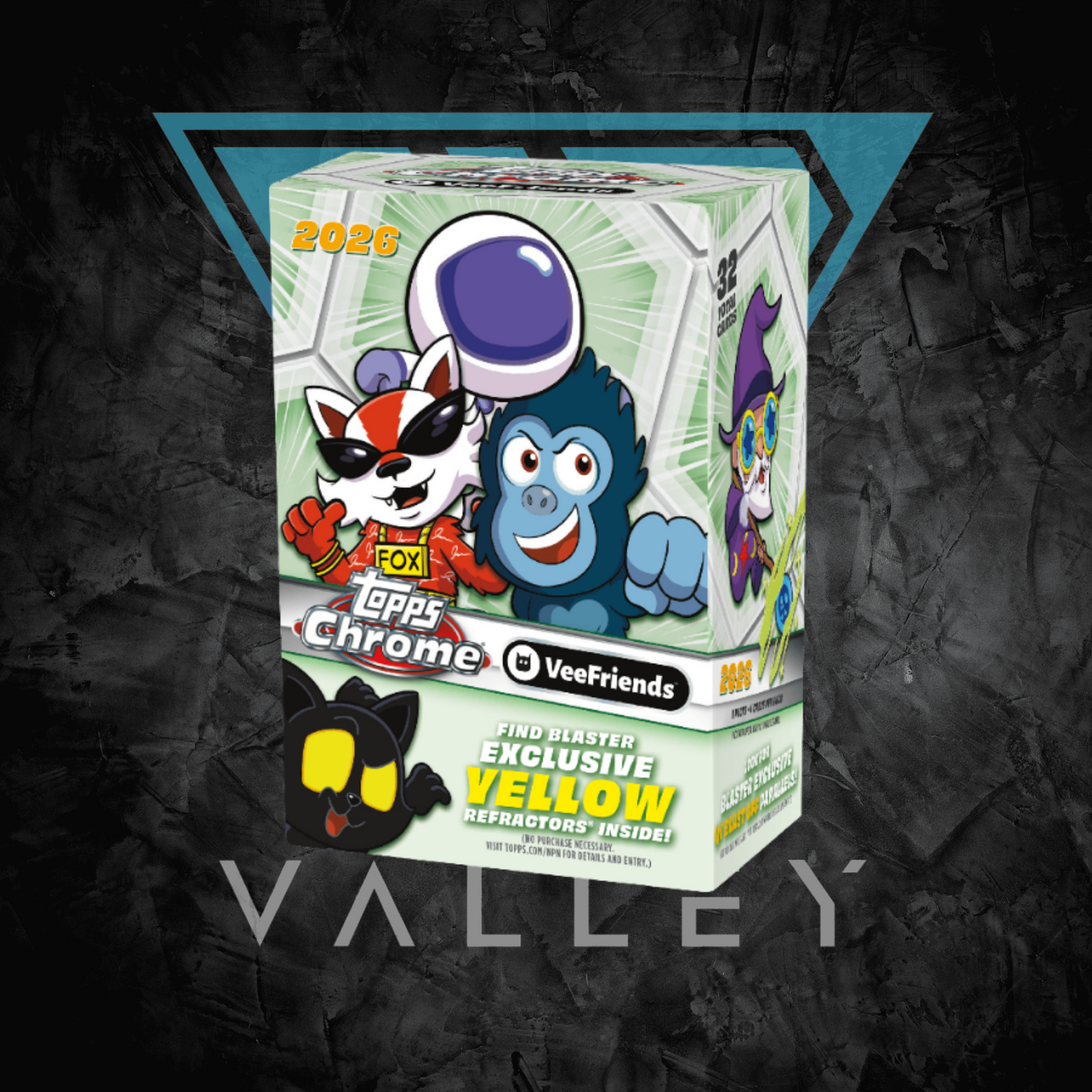 Veefriends Cards: 2026 Topps Chrome Veefriends - Blaster Box