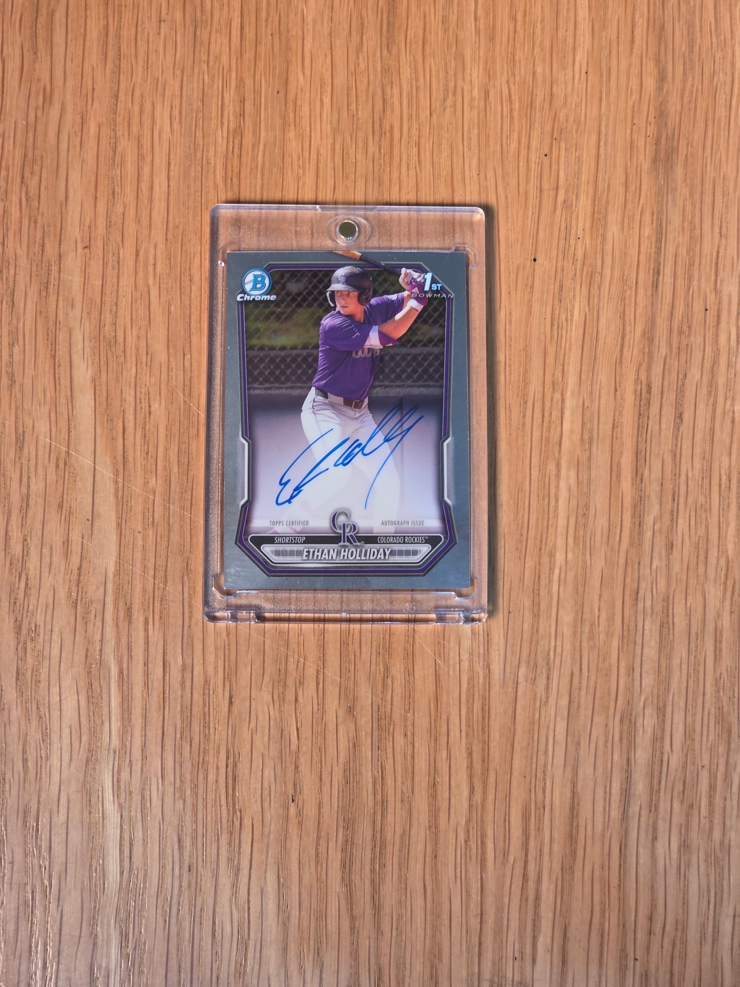 Singles: Baseball Cards- 2026 Bowman Baseball Ethan Holliday Auto