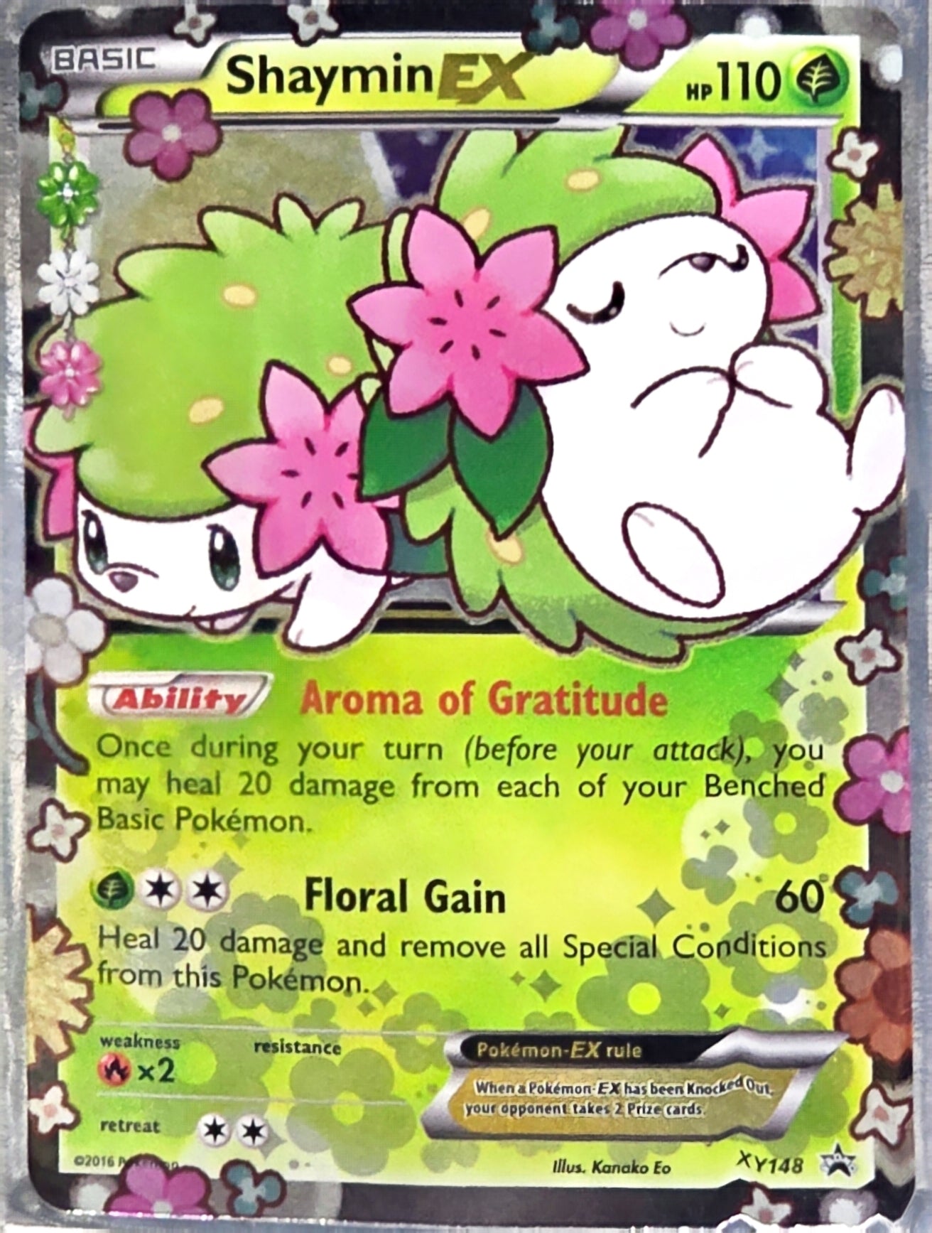 Singles: Pokemon Cards - Shaymin EX Promo XY148