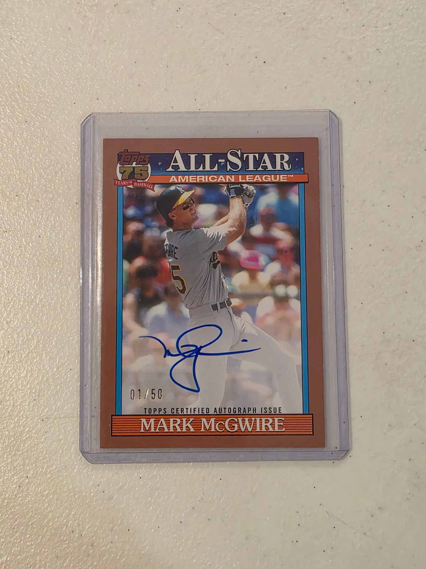 Singles: Baseball Cards - 2026 Topps Series 2 Mark McGwire Auto /50