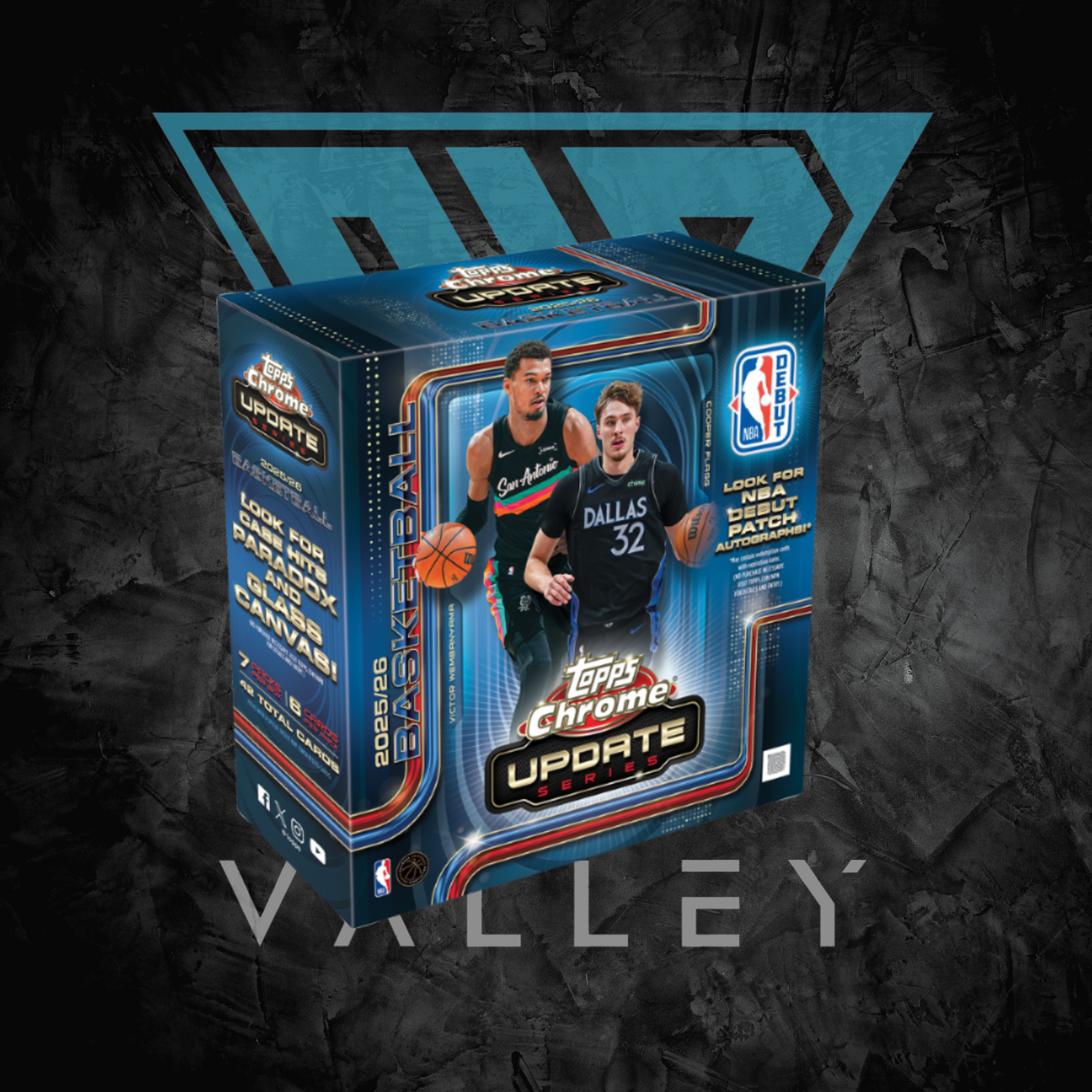 Basketball Cards: 2025/26 Topps Chrome Update Basketball - Mega Box