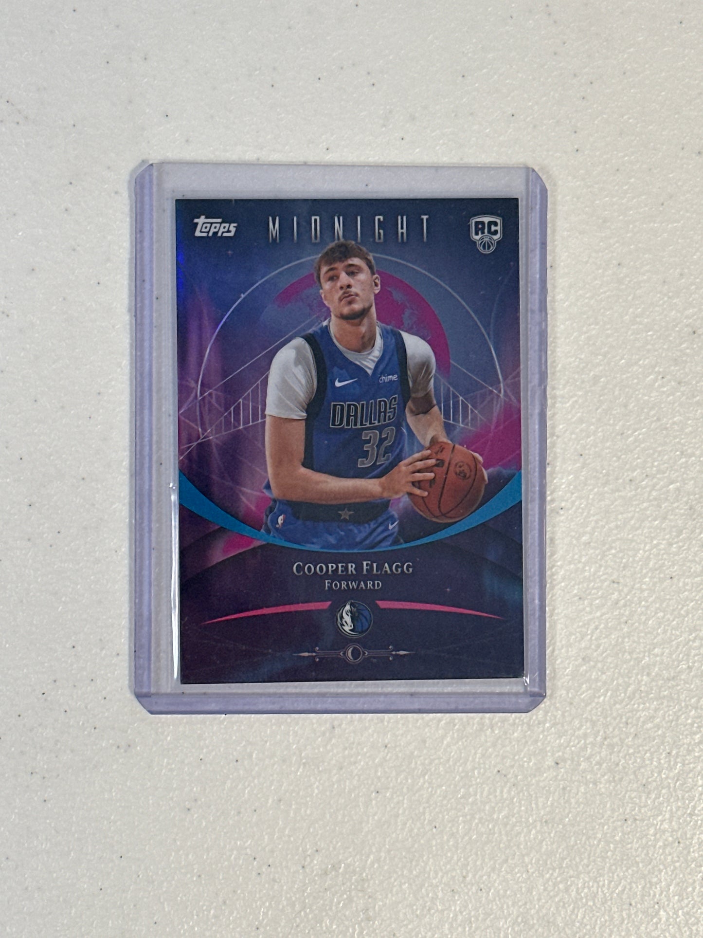 Singles: Basketball Cards- 2025 Topps Midnight Cooper Flagg Refractor