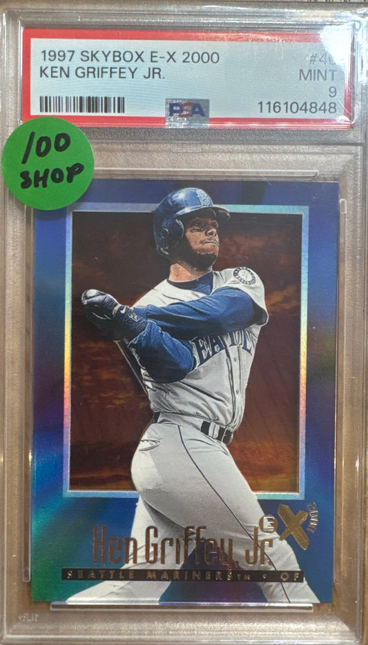 PSA: Baseball Cards - MINT 9 - 1997 Skybox Ex 2000 Ken Griffey Jr.
