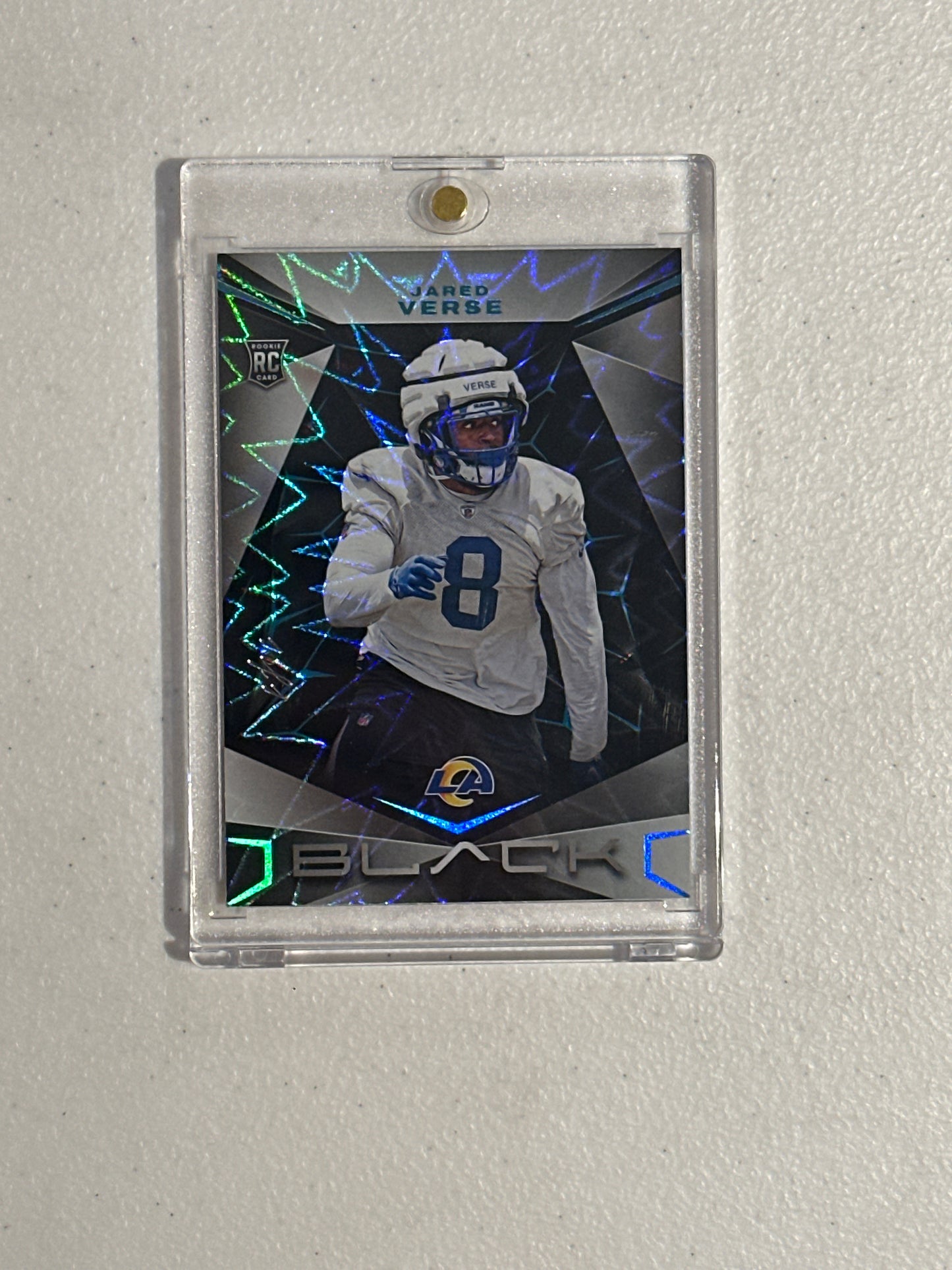 Singles: Football Cards- 2024 Panini Black Jared Verse Platinum 1/1 (1 of 1)