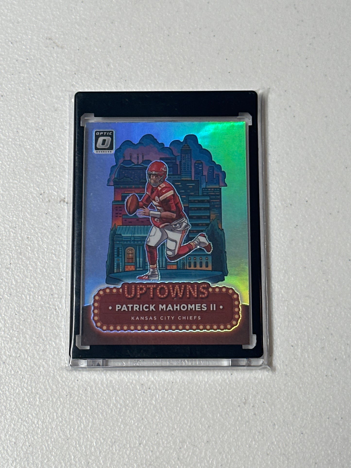 Singles: Football Cards- 2024 Optic Patrick Mahomes Uptowns